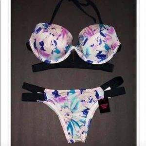 Victoria’s Secret  Floral Banded Swimsuit